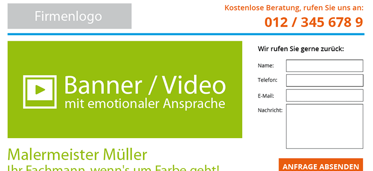 Landingpage Planen Und Erstellen
